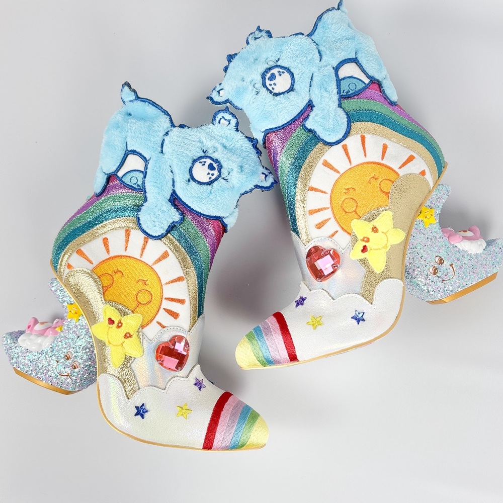 Irregular Choice x Care Bears “Like Sleep” Bedtime Bear Boots – Size 40